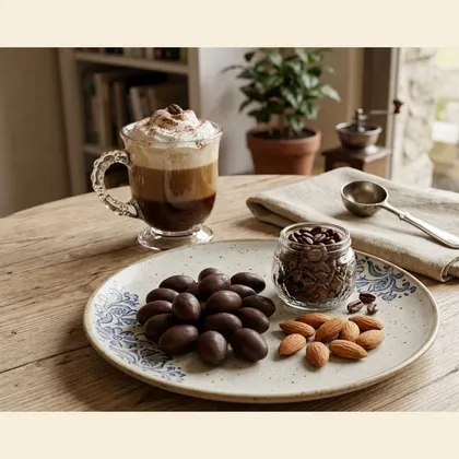 Mocha Almonds